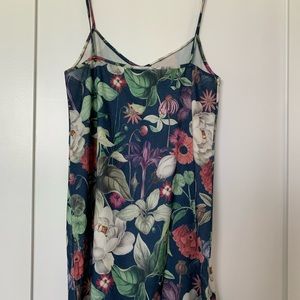 Floral mini dress